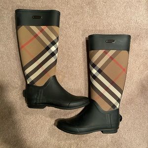 Burberry Rain Boots- Size 38- gently worn